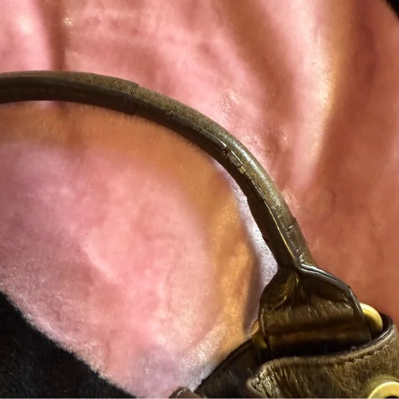 Juicy Couture Brown Leather Shoulder Bag - Picture 7 of 13